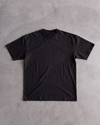 black basic tee