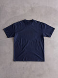 navy basic tee
