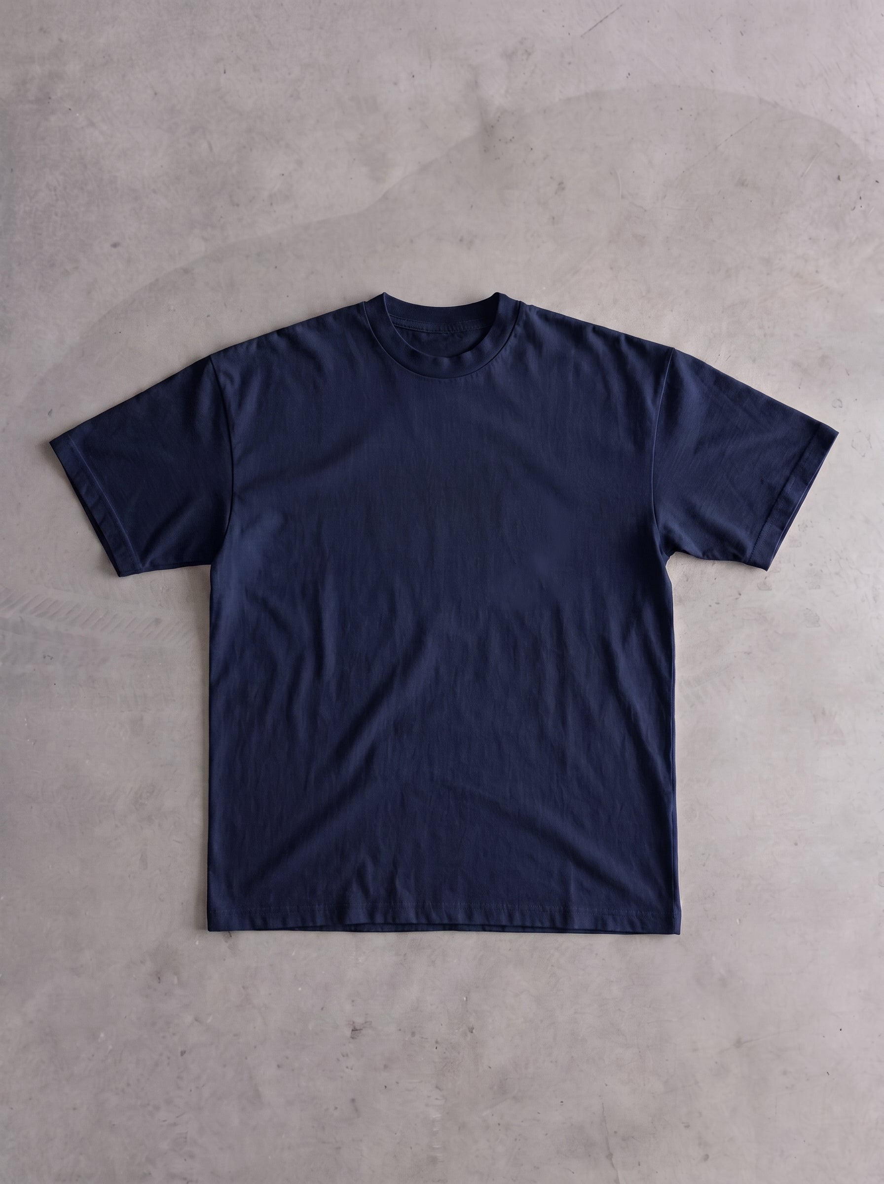 navy basic tee